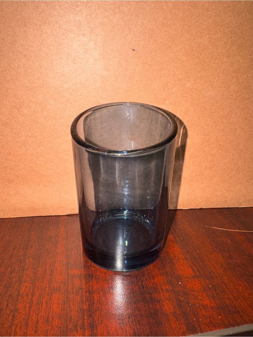 Target Smoked Glass Tumbler - Blue